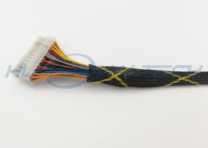 Buy cheap High Temperature PET Expandable Braided Sleeving Power Lines Cable Harness product
