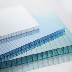 Buy cheap Two Side 2100X5800MM Plastic Transparent Roofing Sheets product