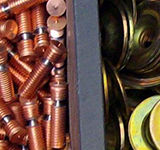 BTH BOLTE Welding Studs for Capacitor Discharge Stud Welding Threaded Knock-Off Studs