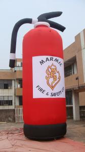Buy cheap commerical inflatable promotion fire extinguisher model with CE blower product