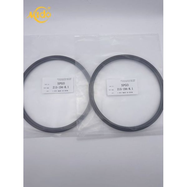 SPGO 215-194-8.1 Hydraulic Cylinder Piston Seal Carbon Fiber PTFE Wear-Resistant