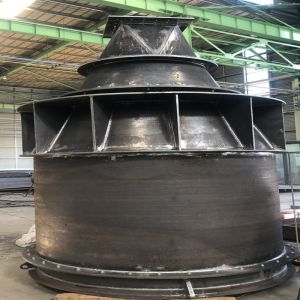 Carbon Steel Refuse Incinerator Customized Boiler Steel Structure Fabrication