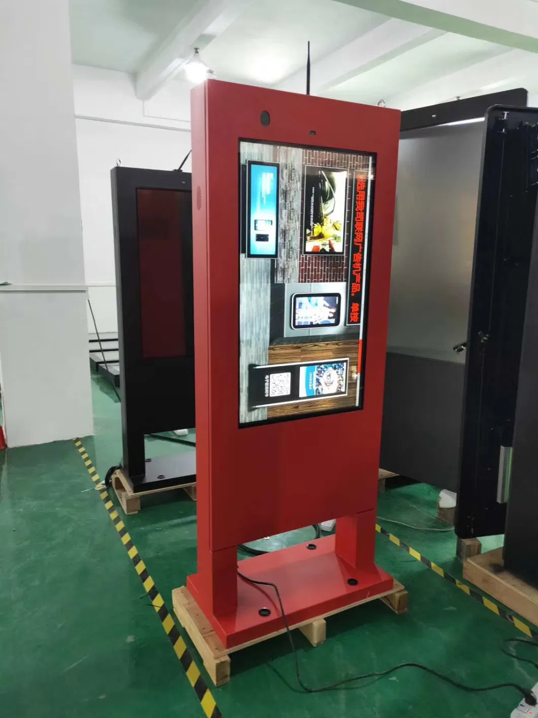 55inch Capacitive Touch Screen Kiosk for Advertising Player
