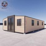 Fireproof 40ft Expandable Container Home Modular House With Terrace
