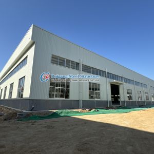 China Commercial Prefabricated Steel Structure Warehouse Building on sale