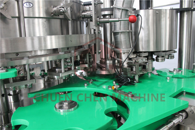 Automated Piston Beverage Can Filling Machine With Bottle Cap Sealing