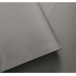 0.6-2.5Mm Black Matt Hypalon Rubber Sheet Fabric