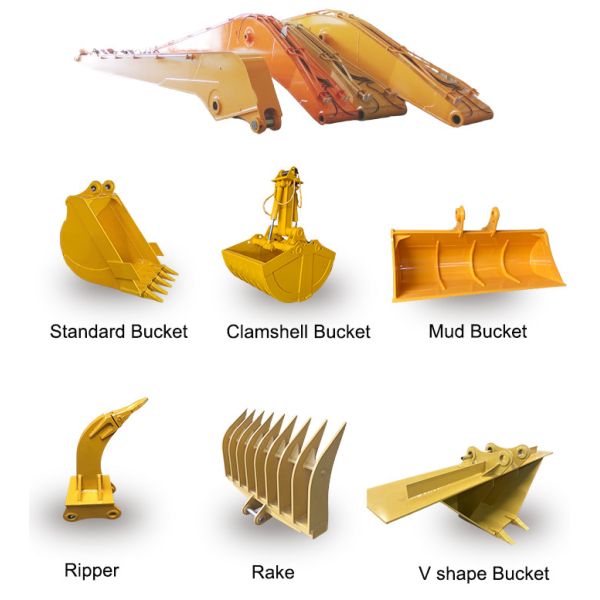 Q690D Long Reach Excavator Long Boom Excavator Long Reach Boom Arm