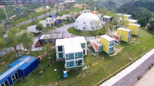 Buy cheap Specialty Steel Structure Container-style Leisure Accommodation Park On Sale product