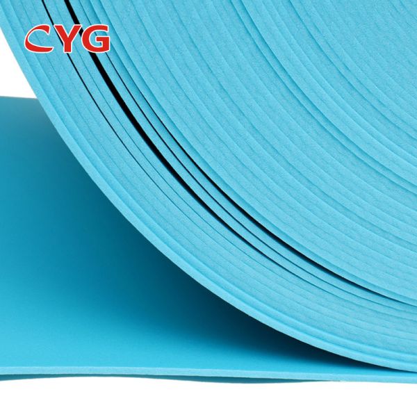 Black Fire Retardant Insulation Foam 12mm / 15mm Thickness With Aluminium Foil