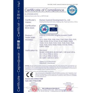Xiamen Sealand Development Co., Ltd. Certifications