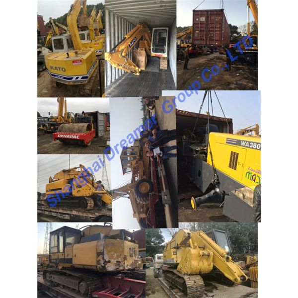 E200B Crawler Used Cat Excavator , Second Hand 20 Ton & 0.8m3 Bucket Caterpillar