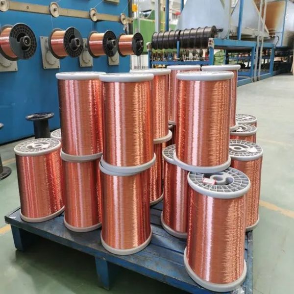 Enameled Wire Enameled Magnet Wires ECCA Copper Clad Aluminum Solid Triple Insulated Wire Motor,transformer Speaker Voice CN;ANH