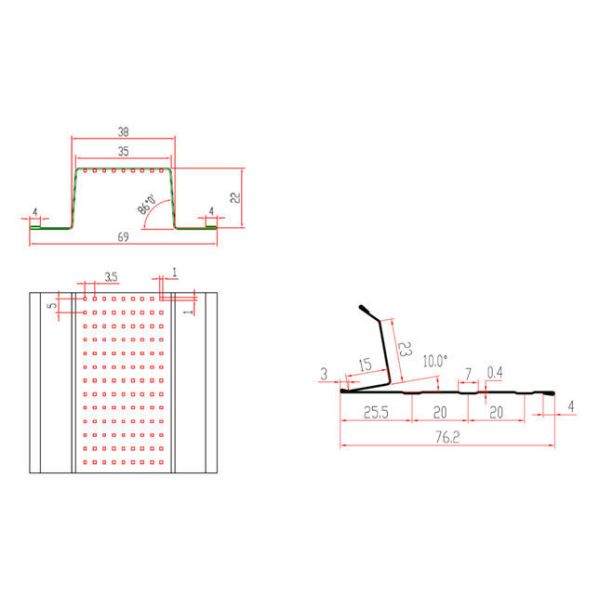 Professional Roof Panel Roll Forming Machine , Light Keel Roll Forming Machine