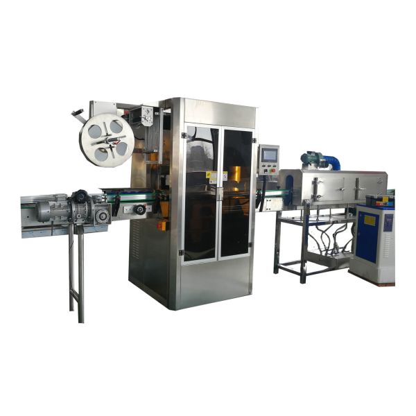PVC PET Shrink Sleeve SUS304 Bottle Sticker Labeling Machine