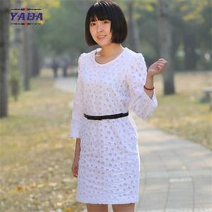 Buy cheap Ladies long sleeves embroidery dress casual wear latest ladies office dresses women party product