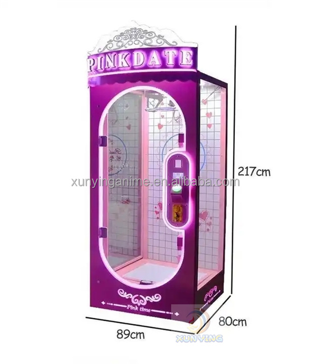 Custom Coin Pusher Arcade Machine with Adjustable Prize Partitions