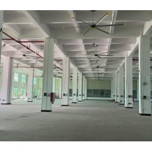 Buy cheap Industrial Air Circulating Big 6 Blade HVLS Ceiling Fan product