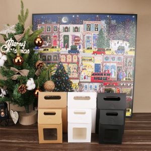 Custom Kraft Paper Gift Bags with Twisted Handle - Recyclable