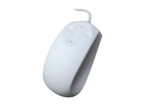 Buy cheap USB2.0 White Optical Silicone Mouse IP68 EMC With Comfortable Shape product
