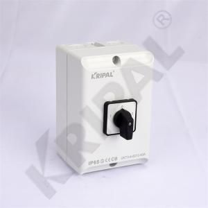 Buy cheap 3P 4P 230V IP65 Universal Changeover Switch with protective box product
