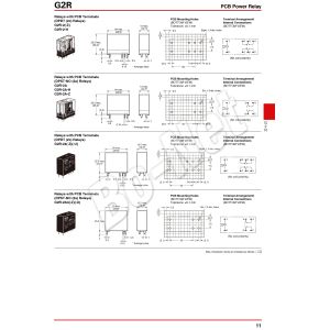 G2R-1-12VDC imported relay OMRON