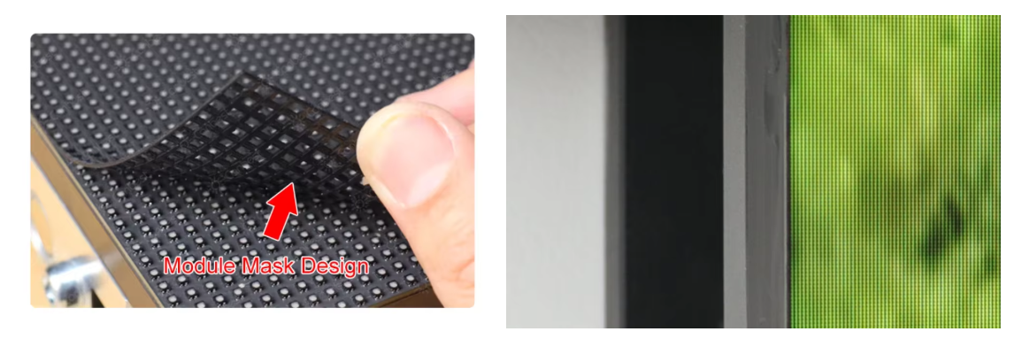 Full Color High Brightness LED Module LED Screen Outdoor CE RoHS Compatible Most Standard Housings Customizable Size Hole