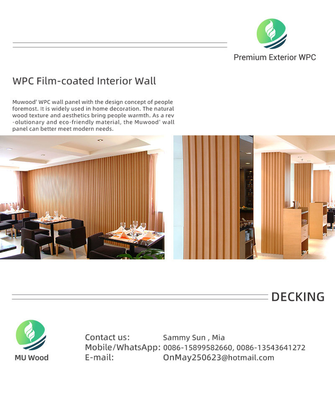 Commercial Composite Wall Panel Cladding Soundproof Weather Resistance