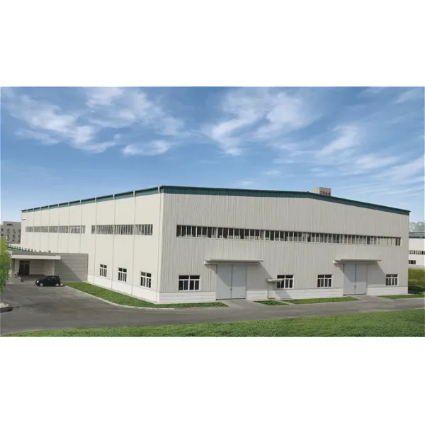 Prefabricated Galvanized Light Construction Steel Structure With Fast Construction