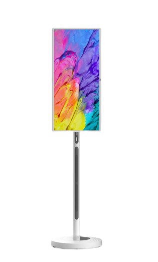 32 Inch Portable Touch Screen Kiosk with Capacitive 10 Points Interactive Display