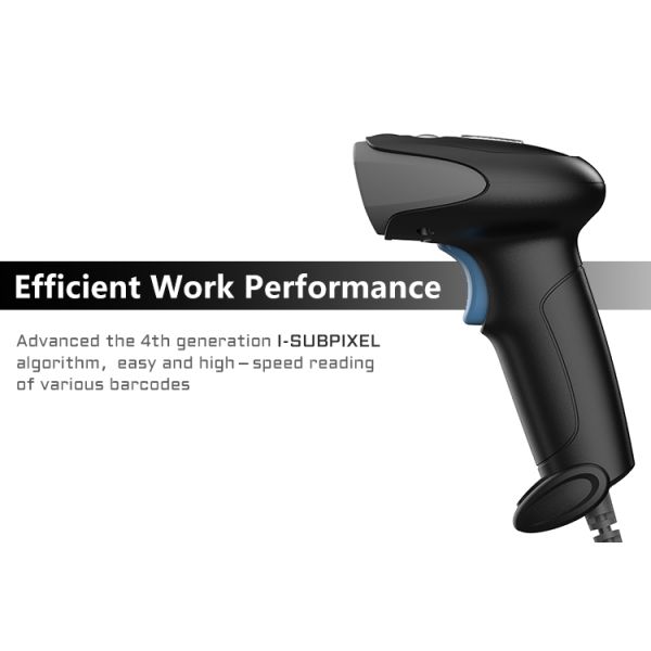 Factory Barcode Reader Portable Manual Scanners 1d 2d Wired Handheld USB Barcode Scanner for Inventory