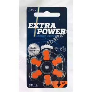 Buy cheap Original New EXTRAPOWER A13 1.45V 310mAh Hearing Zinc Air Battery Harmless Battery product