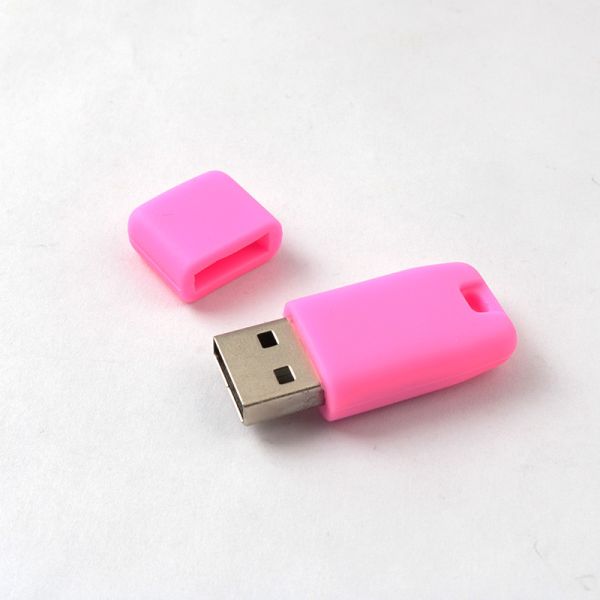 2D Silicone Custom Printed Usb Drives USB 2.0 70MB/s 512GB Open Mould