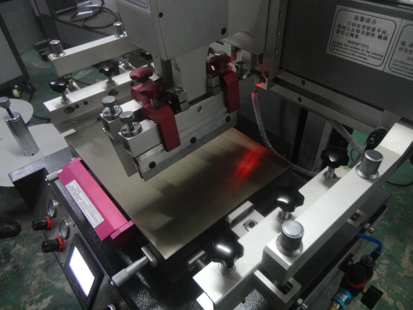 Flat Bed Screen Printing Machine