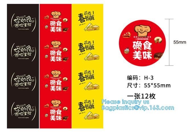 Custom design secure label packaging / shining 3D hologram label / adhesive