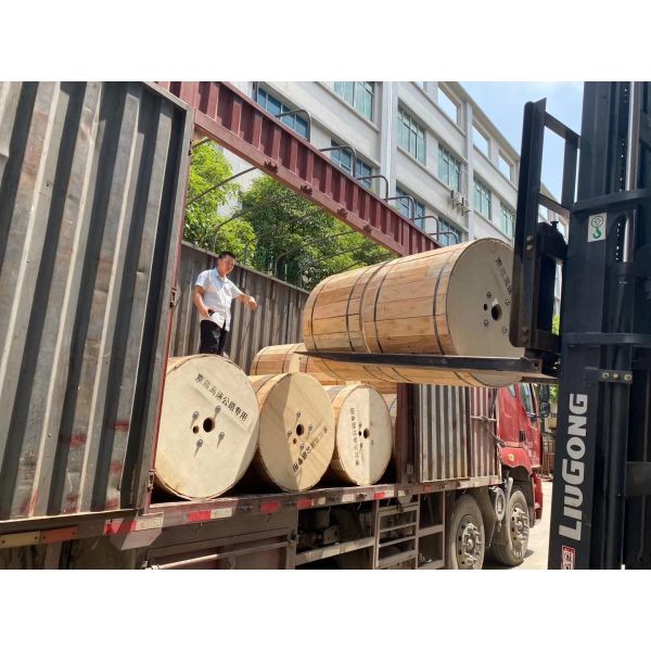 9/125 Single Mode Armoured Fiber Optic Cable 8mm OD