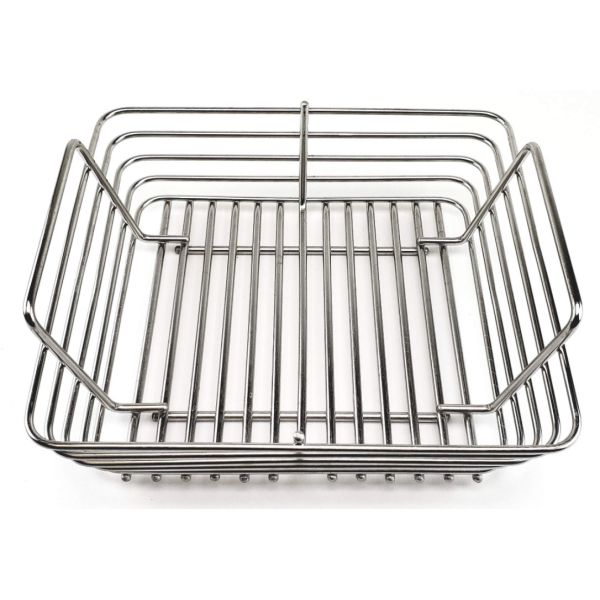 STD Filter Welded Weave SUS304 Grill Charcoal Basket Rectangular Outdoor