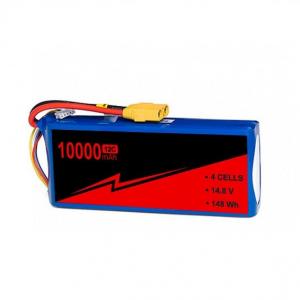 Buy cheap 14.8V 4s 10000mah Lipo Battery 12C 25C With W/XT-30 Rc Helicopter Battery product