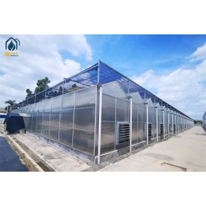 Buy cheap Crop Growth Polycarbonate Greenhouse With Snow Resistant Aluminum Frame product