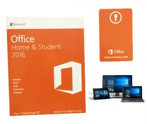 Buy cheap Full Language PC Computer Software Retail Version Windows 10 Microsoft Office 2016 HS OEM 64 Bit product