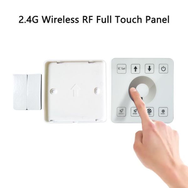 2048 Pixels Rf Wireless Remote LED Controller For White Flowing Light Strip