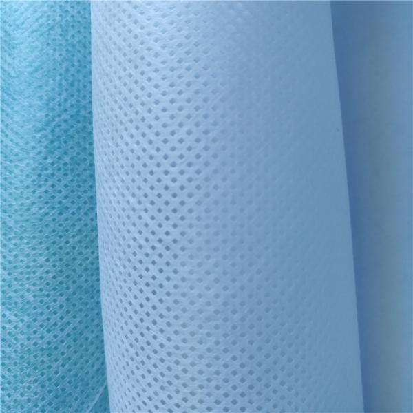 100% Polypropylene Spunbond Nonwoven Fabric Preforation Non Slip