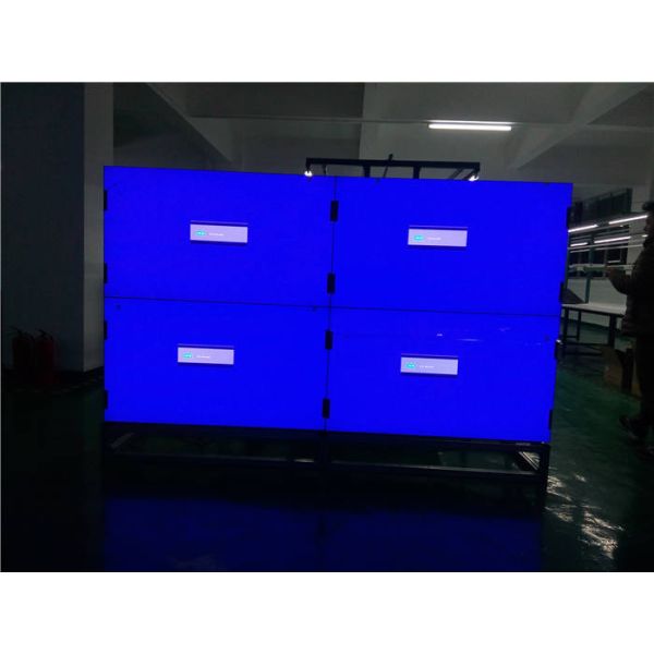 Advertising LCD Video Wall 2*2 Hotizontal 55 Inch 2.0mm Bezel / Gap