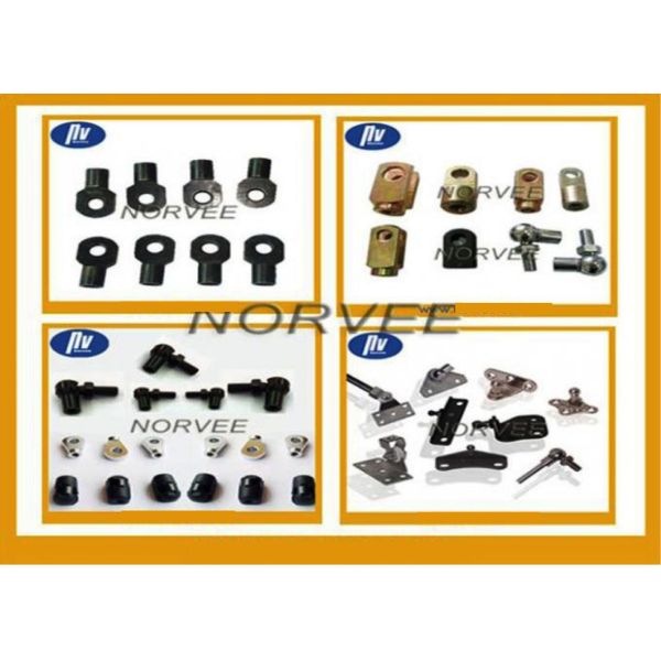 50N - 1500N Force Gas Assist Struts , Adjustable Gas Struts For Excavator