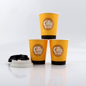 Buy cheap Printing Single Wall Paper Cups Customized Hot Coffee Paper Cup With Lid product