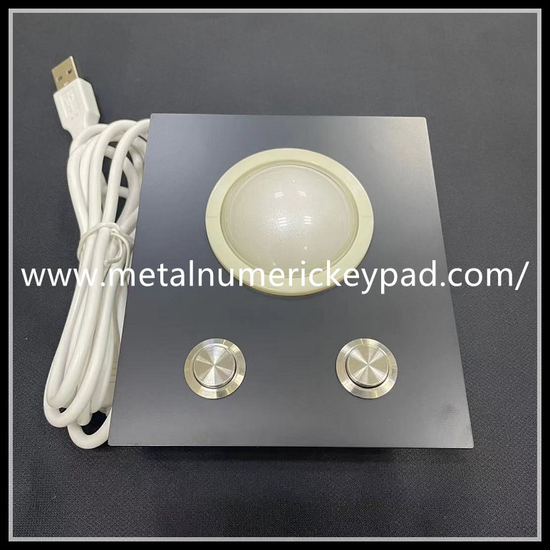 Buy cheap Metal Computer Mouse Trackball Waterproof IP67 Metal Mouse Positioner product