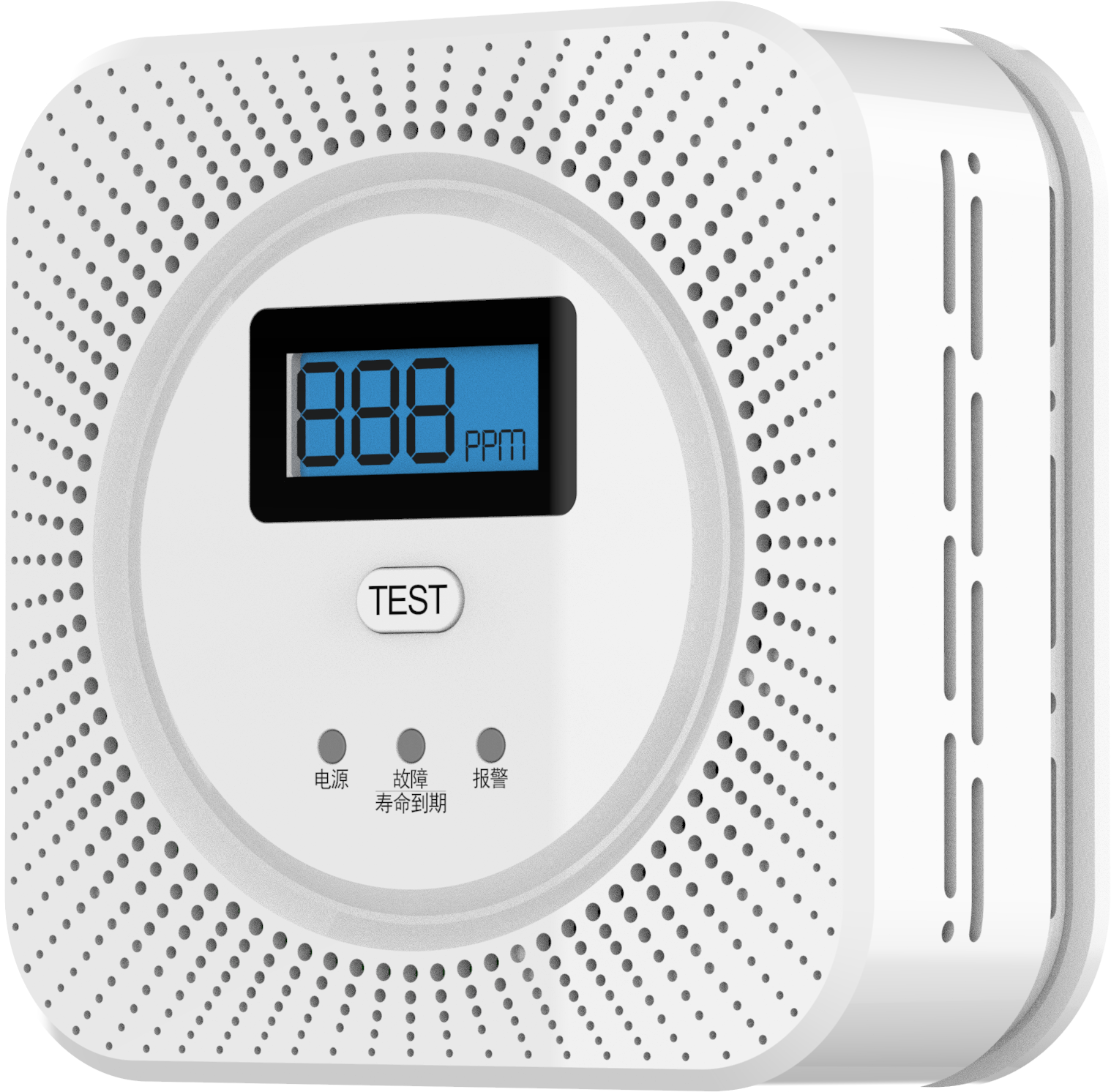 High Sensitivity Carbon Monoxide Industrial Gas Detectors For Car Inside