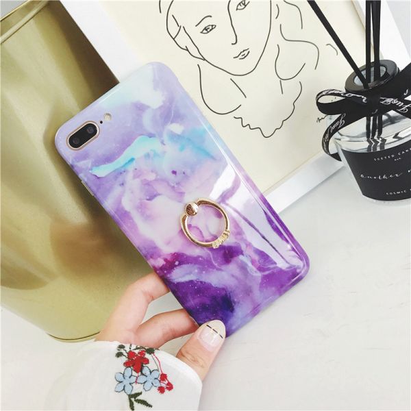 Iphone Xs Max marble case with iRing, Iphone Xs Max protective TPU case, Iphone Xs Max accessories, Iphone XR case