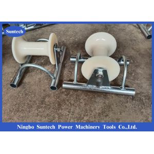 Buy cheap 12kN Underground Cable Tray Wire Pulling Rollers product