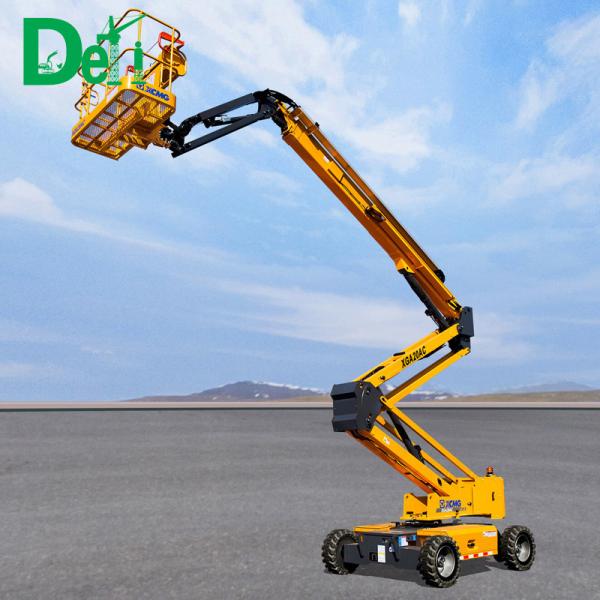 Self-Propelled Articulating Trailer Lift Boom Lift Aerial Working Lifting